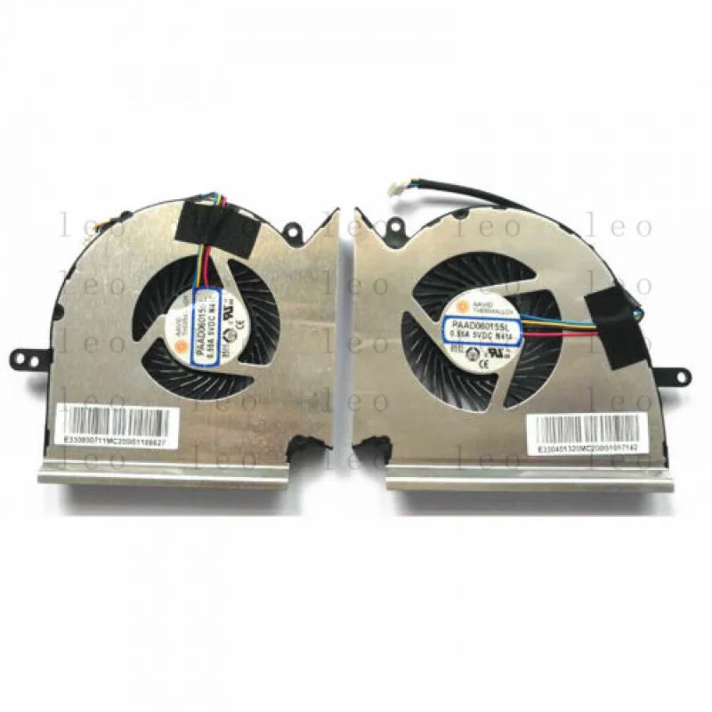 AA PAAD06015SL For MSI GE75 GP75 GL75 WE75 VR MS-17E2 N414 N417 CPU&GPU Cooling Fan
AA PAAD06015SL For MSI GE75 GP75 GL75 WE75 VR MS-17E2 N414 N417 CPU&GPU Cooling Fan