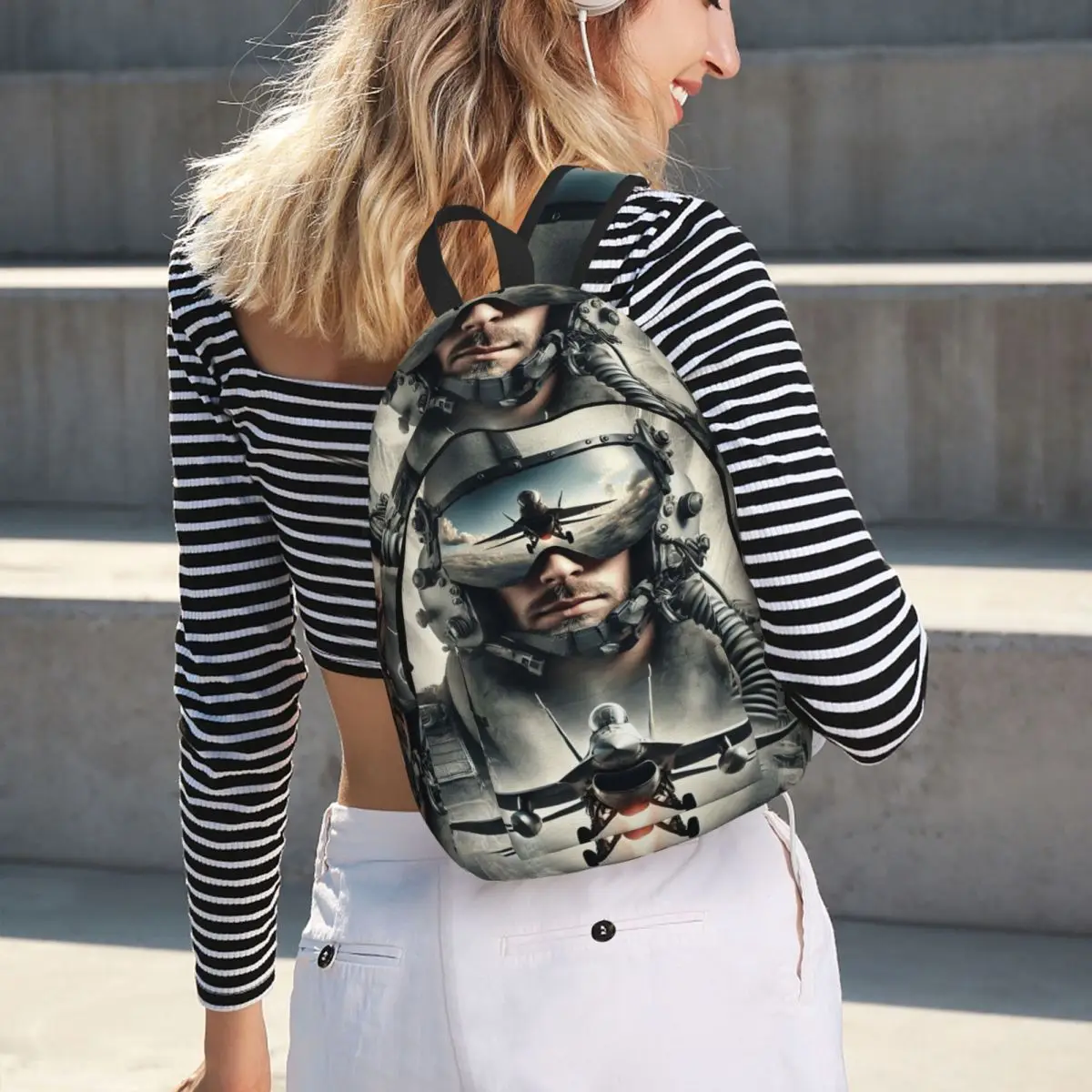 Modern Tom Cruise Movie Top Gun Maverick Student Backpack School Bag Hiking Travel Daypack for Men Women Bookbag Shoulder Bags
Modern Tom Cruise Movie Top Gun Maverick Student Backpack School Bag Hiking Travel Daypack for Men Women Bookbag Shoulder Bags
