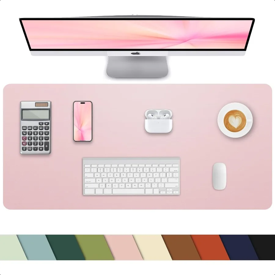 Розовый кожаный настольный коврик, большой коврик для мыши и коврик для ноутбука для офиса и дома, 23,6 x 13,8 дюйма
Розовый кожаный настольный коврик, большой коврик для мыши и коврик для ноутбука для офиса и дома, 23,6 x 13,8 дюйма