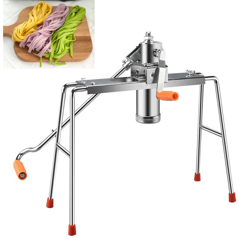 Manual Noodle Maker Stainless Steel Heavy Duty Chinese Style Noodle Maker Machine Cookware
Manual Noodle Maker Stainless Steel Heavy Duty Chinese Style Noodle Maker Machine Cookware