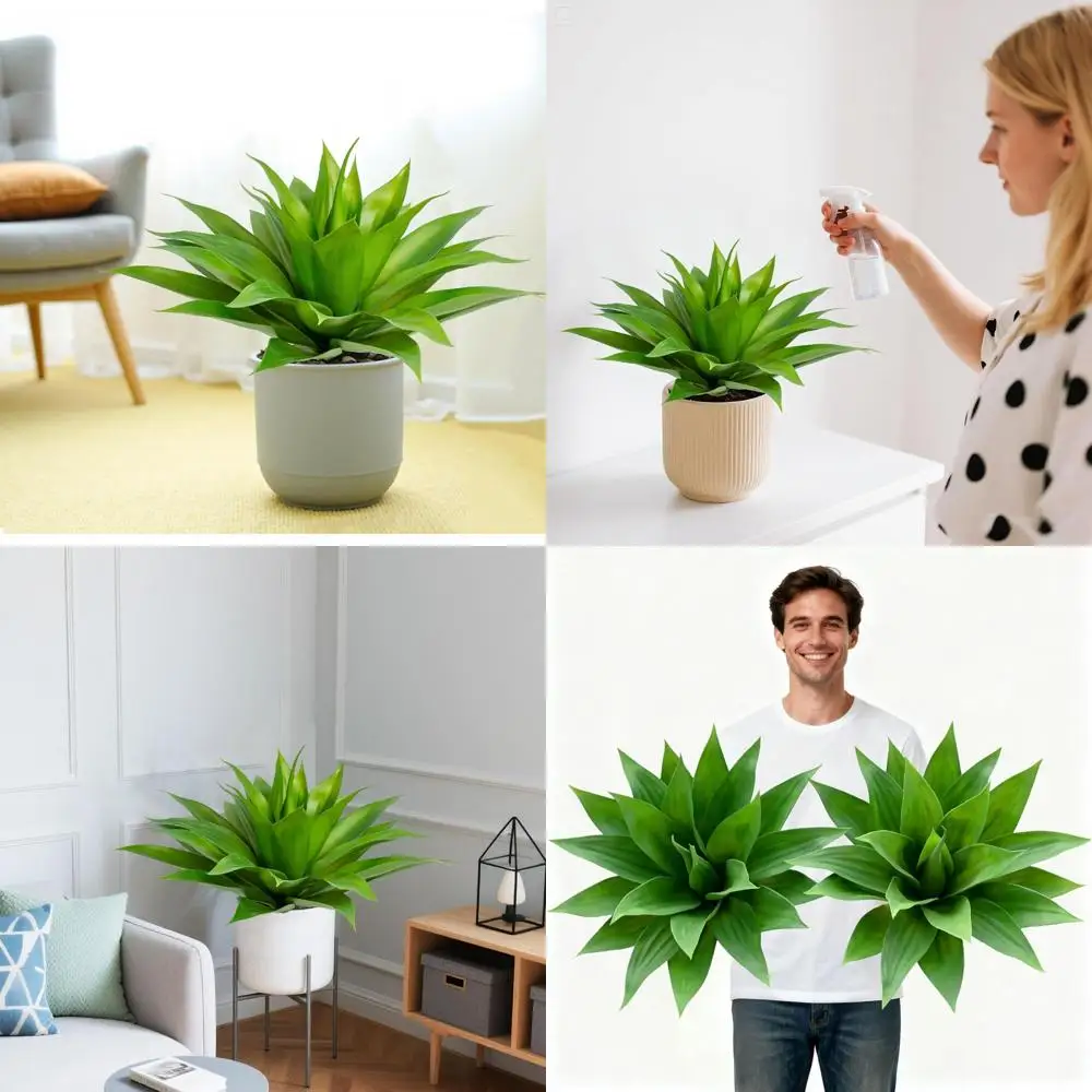 22 Outdoor Artificial Agave Plants, 2 Pack, Green, for Indoor & Outdoor Home Decor, No Vase
22 Outdoor Artificial Agave Plants, 2 Pack, Green, for Indoor & Outdoor Home Decor, No Vase