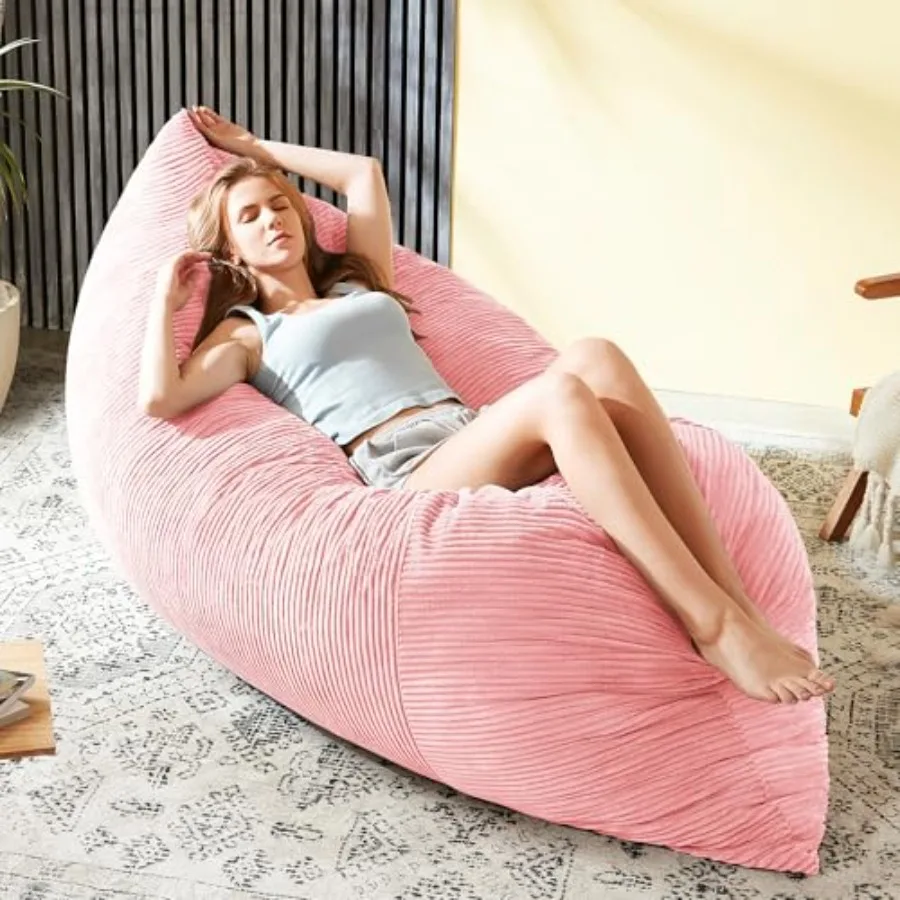 3 in 1 Big Bean Bag Chair for Adults Large Giant BeanBag Chairs Convertible Soft Floor Chair Cushions Sofa and Bed Perfect for
3 in 1 Big Bean Bag Chair for Adults Large Giant BeanBag Chairs Convertible Soft Floor Chair Cushions Sofa and Bed Perfect for