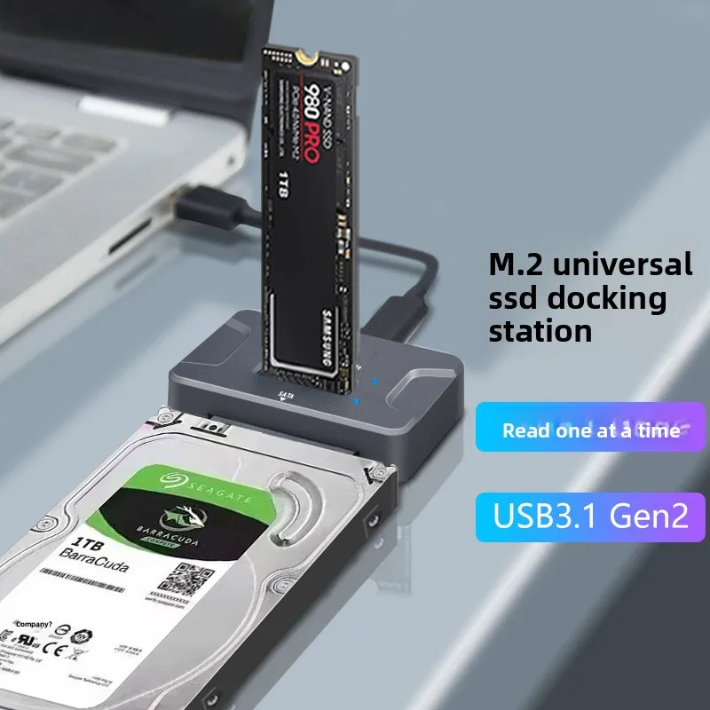 2026 New 2 in 1 M.2 NVMe SATA External SSD Enclosure, USB 3.0 to 2.5" HDD Reader
2026 New 2 in 1 M.2 NVMe SATA External SSD Enclosure, USB 3.0 to 2.5" HDD Reader