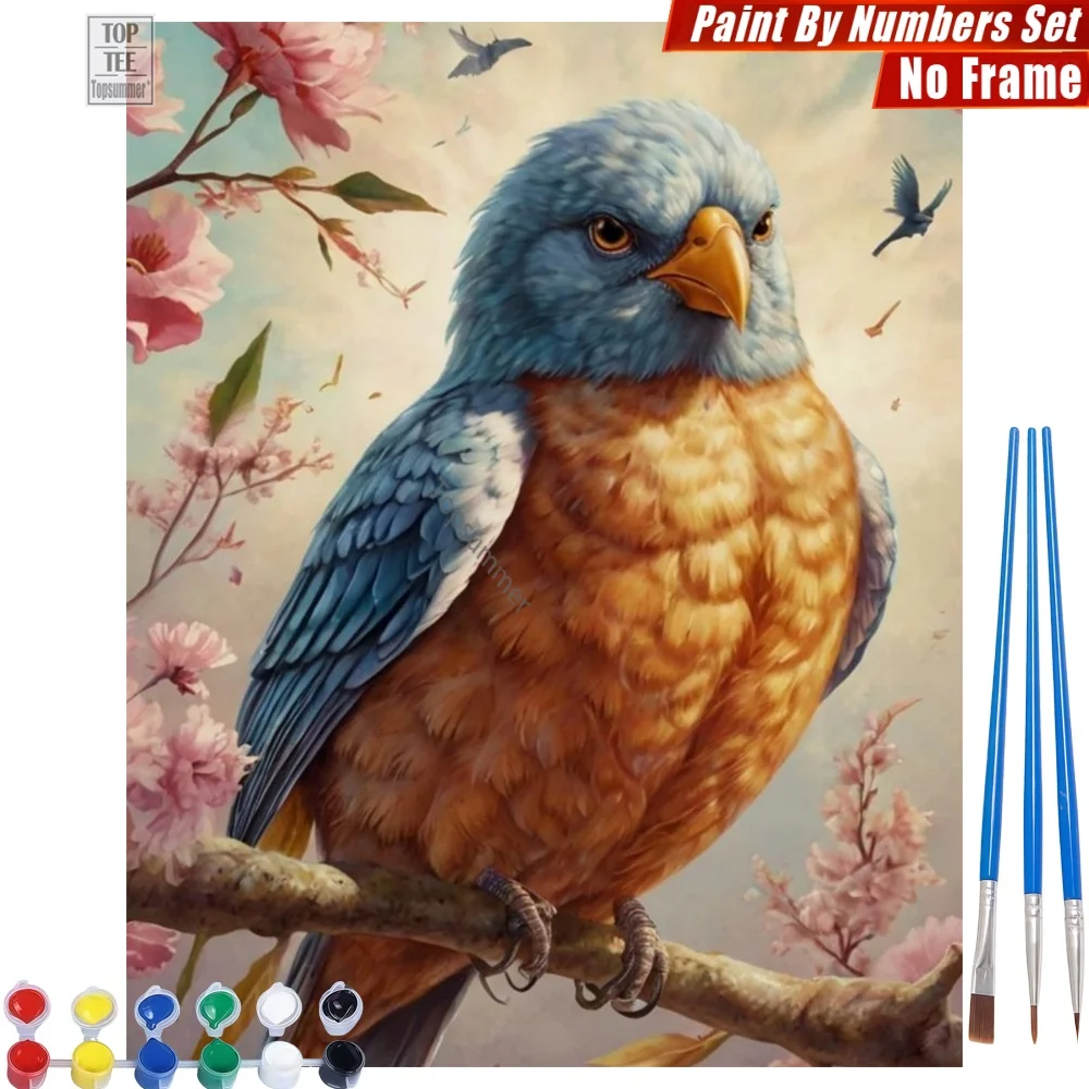 Blue Yellow Bird DIY Digital Oil Painting Kit - Blooming Flowers Bird Valentine's Day Gift For Neighbor
Blue Yellow Bird DIY Digital Oil Painting Kit - Blooming Flowers Bird Valentine's Day Gift For Neighbor