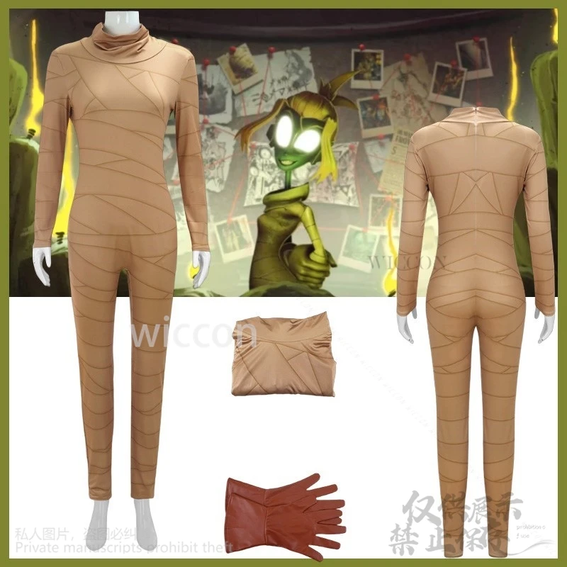 Anime The Gaslightt Districtt Cosplay Mel Costume Sexy Mummy Bandages Jumpsuit Bodysuit Jirai Kei Girls Halloween Cos Customized
Anime The Gaslightt Districtt Cosplay Mel Costume Sexy Mummy Bandages Jumpsuit Bodysuit Jirai Kei Girls Halloween Cos Customized