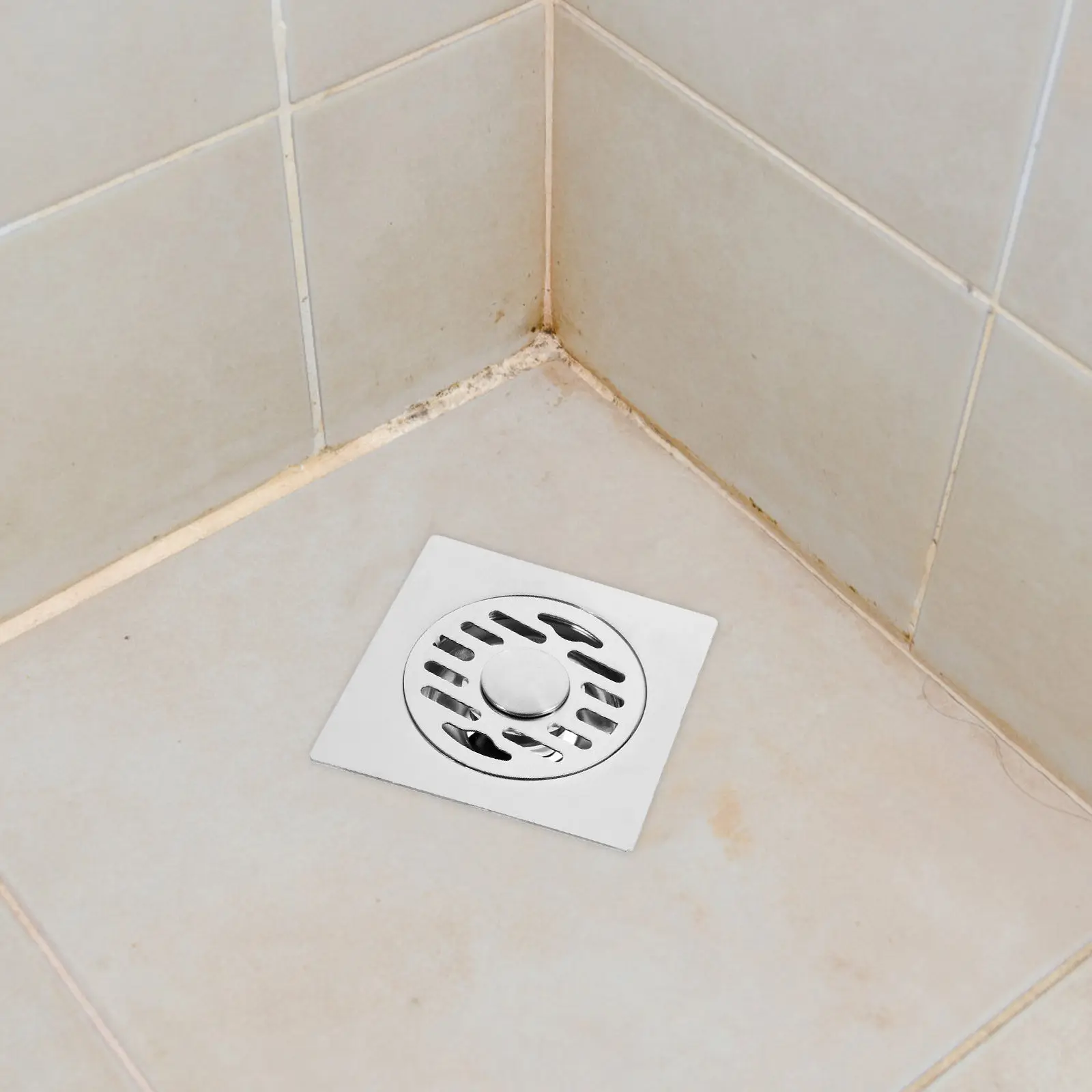Heavy Duty Stainless Steel Anti-Odor Floor Drain Grate Cover Square Design for Shower Bathroom Washing Machine Drainage Floor
Heavy Duty Stainless Steel Anti-Odor Floor Drain Grate Cover Square Design for Shower Bathroom Washing Machine Drainage Floor