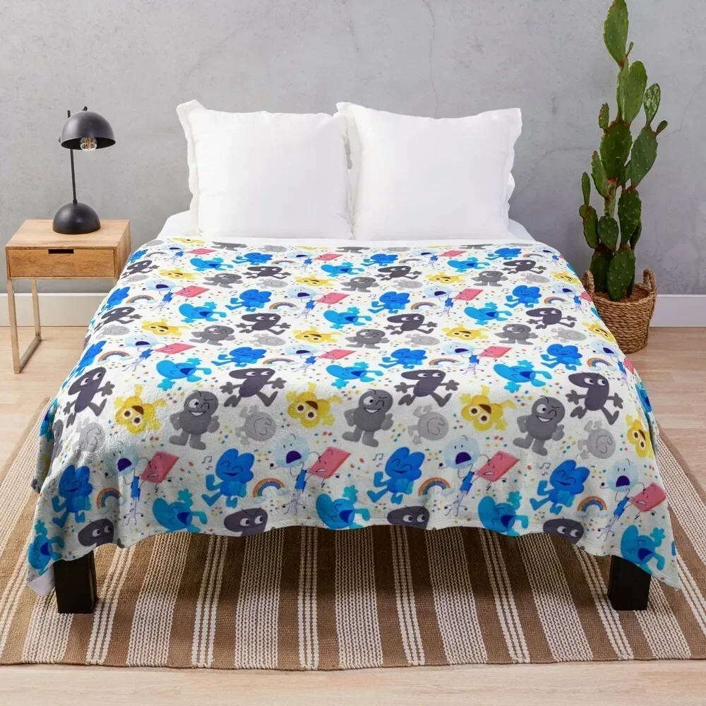Bfdi Pattern Throw Blanket Warm Accent Blanket for Living Room Decoration
Bfdi Pattern Throw Blanket Warm Accent Blanket for Living Room Decoration