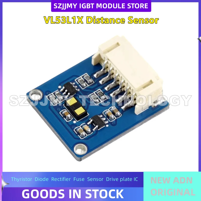 VL53L1X ToF ranging module sensor module I2C interface 4-meter Raspberry Pi 4/3rd generation B+ NEW ORIGINAL IN STOCK
VL53L1X ToF ranging module sensor module I2C interface 4-meter Raspberry Pi 4/3rd generation B+ NEW ORIGINAL IN STOCK