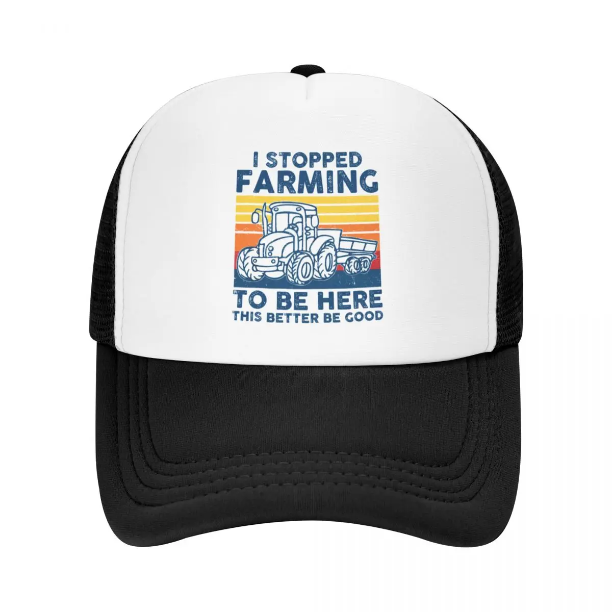 Custom I Stopped Farming To Be Here This Better Be Good Trucker Hat Adult Adjustable Baseball Cap Men Women Hip Hop Dad Hat
Custom I Stopped Farming To Be Here This Better Be Good Trucker Hat Adult Adjustable Baseball Cap Men Women Hip Hop Dad Hat