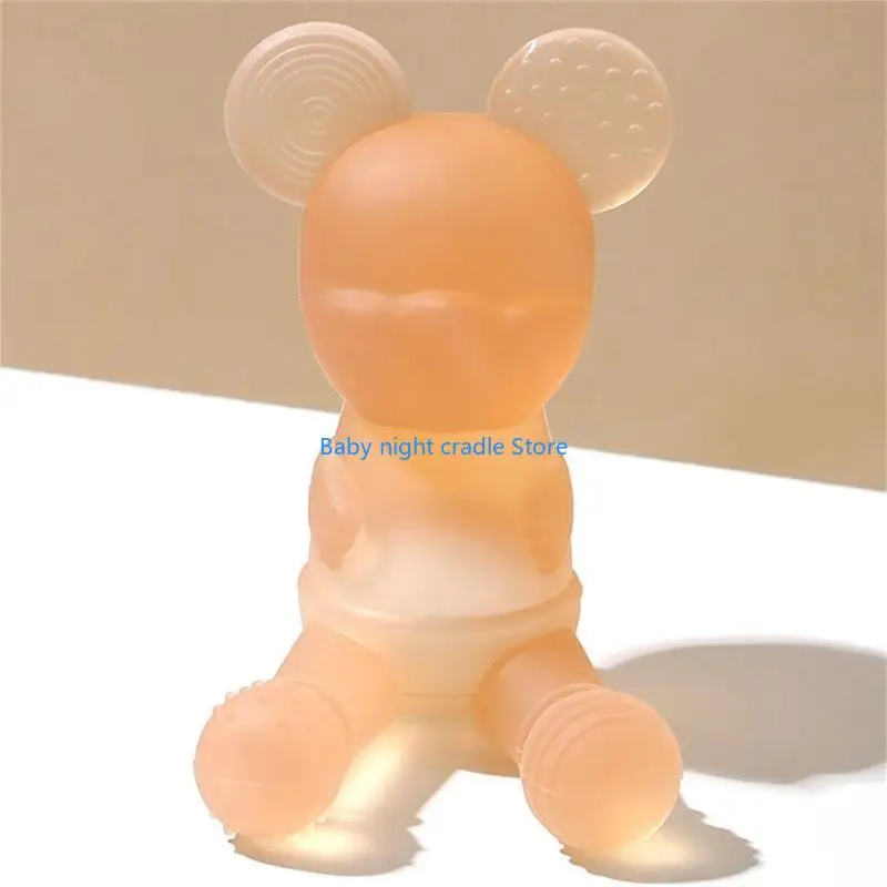 J2FF Teething Toy Silicone Teether Shakeable Teether Soft Teething Toy for Boy Girls
J2FF Teething Toy Silicone Teether Shakeable Teether Soft Teething Toy for Boy Girls