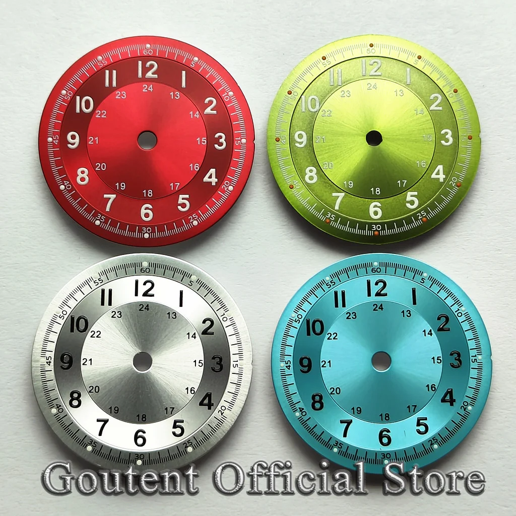 Новый стерильный циферблат Goutent диаметром 29 мм подходит для механизма N34N35N36DG 2813/3804Miyota 215 821a
Новый стерильный циферблат Goutent диаметром 29 мм подходит для механизма N34N35N36DG 2813/3804Miyota 215 821a