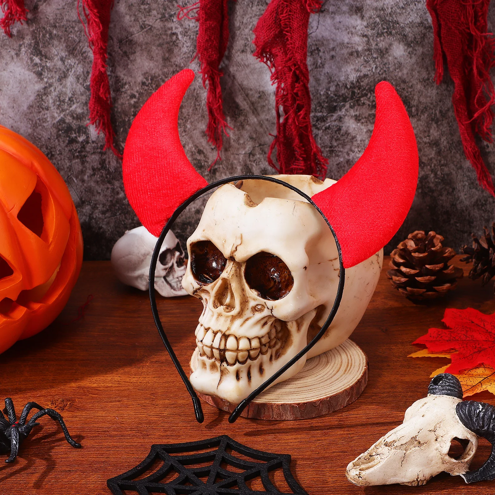 Halloween Headband Devil Horns Comfortable Classic Styling Cosplay Costume Party Hair Band Accessory Halloween Headband
Halloween Headband Devil Horns Comfortable Classic Styling Cosplay Costume Party Hair Band Accessory Halloween Headband