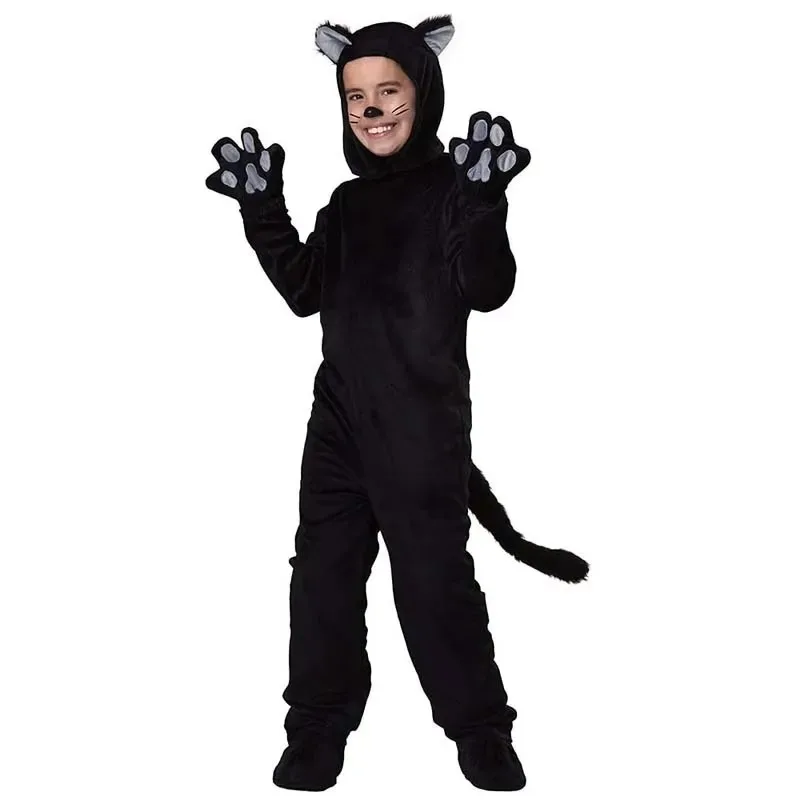 Umorden Complete Set Black Cat Costume Jumpsuit for Boys Girls Children Kids 4-12Y
Umorden Complete Set Black Cat Costume Jumpsuit for Boys Girls Children Kids 4-12Y