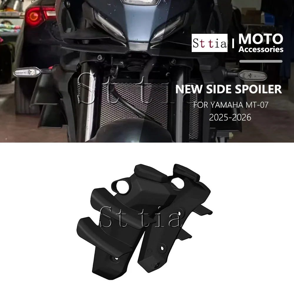 For Yamaha MT-07 MT07 MT 07 2025 2026 New mt07 Motorcycle Parts Side Downforce Naked Spoilers Fixed Winglet Fairing Wing
For Yamaha MT-07 MT07 MT 07 2025 2026 New mt07 Motorcycle Parts Side Downforce Naked Spoilers Fixed Winglet Fairing Wing