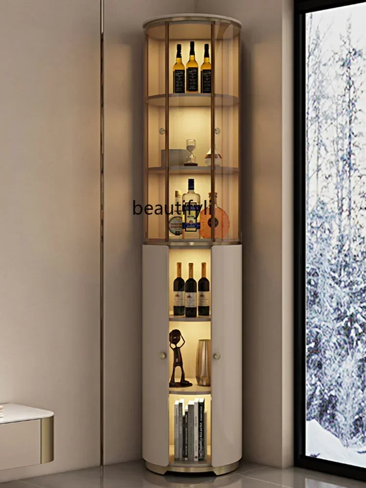 X Light Luxury Triangle Wine Cabinet Living Room Corner Wall Stainless Steel Display Cabinet Storage Glass Solid Wood furniture
X Light Luxury Triangle Wine Cabinet Living Room Corner Wall Stainless Steel Display Cabinet Storage Glass Solid Wood furniture