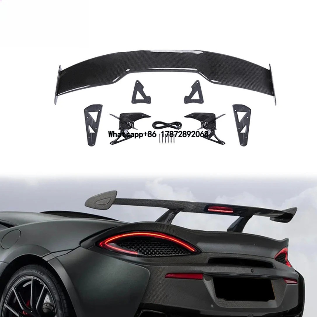 M Style High Quality Fitment Carbon Fiber Rear Spoiler Deck Ducktail Trunk Wing Tuning Aerodynamic Kit for McLaren 540c & 570s
M Style High Quality Fitment Carbon Fiber Rear Spoiler Deck Ducktail Trunk Wing Tuning Aerodynamic Kit for McLaren 540c & 570s