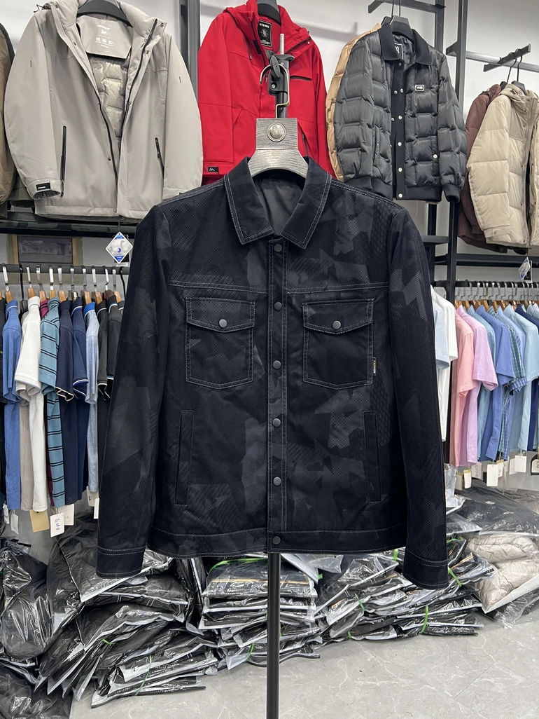 Soft Skin-Friendly Fce-Lined Slim Fit Jaet Spring Autumn Japanese Sle Youth Casual Coat with Stand Collar And Single B...
Soft Skin-Friendly Fce-Lined Slim Fit Jaet Spring Autumn Japanese Sle Youth Casual Coat with Stand Collar And Single B...