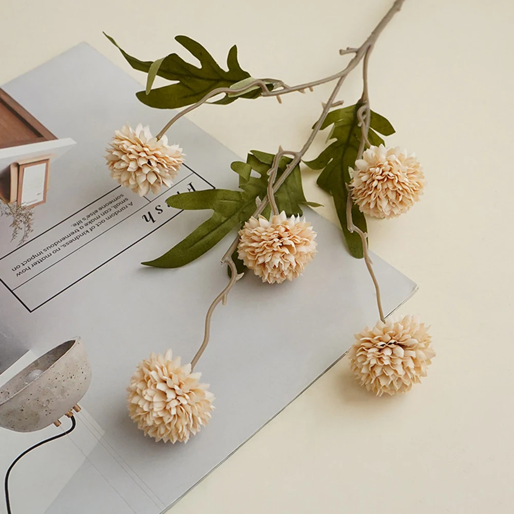 Artificial Floral Display Faux Dandelion Arrangement Autumn-themed Display Charming Round Design Cozy Floral Arrangement
Artificial Floral Display Faux Dandelion Arrangement Autumn-themed Display Charming Round Design Cozy Floral Arrangement