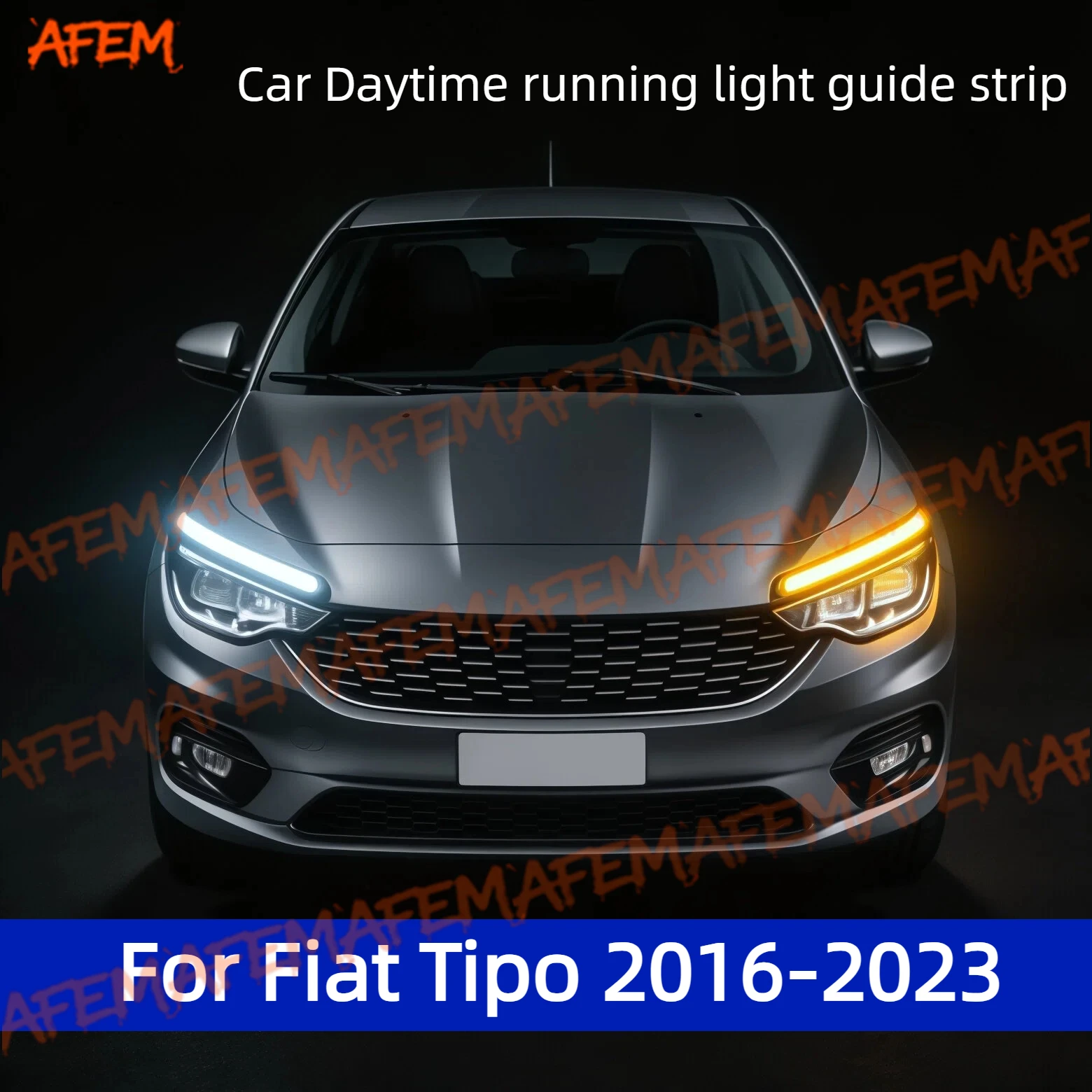 For Fiat Tipo 2016-2023 Daytime Running Light Guide Strip Auto LED DRL Daytime Running light Flexible Decorative Ambient Lamp
For Fiat Tipo 2016-2023 Daytime Running Light Guide Strip Auto LED DRL Daytime Running light Flexible Decorative Ambient Lamp