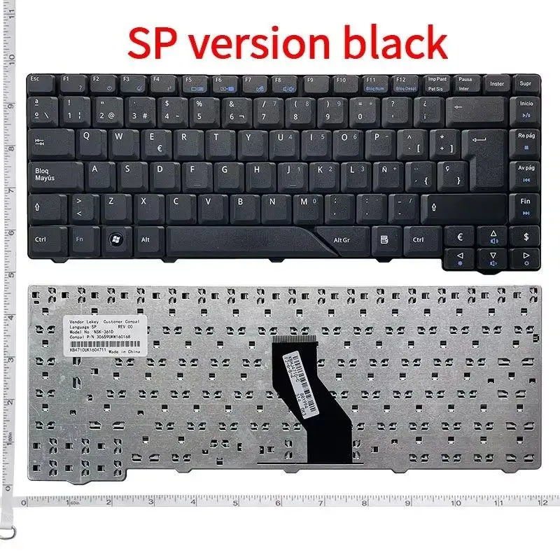 Клавиатура для ноутбука SP/US/RU/BR для Acer 4920G 4520G 4310 4320 4315 4510 4210 4220 4315 5530 4735 4925 4710G AS4330 4530 4715Z 4910
Клавиатура для ноутбука SP/US/RU/BR для Acer 4920G 4520G 4310 4320 4315 4510 4210 4220 4315 5530 4735 4925 4710G AS4330 4530 4715Z 4910