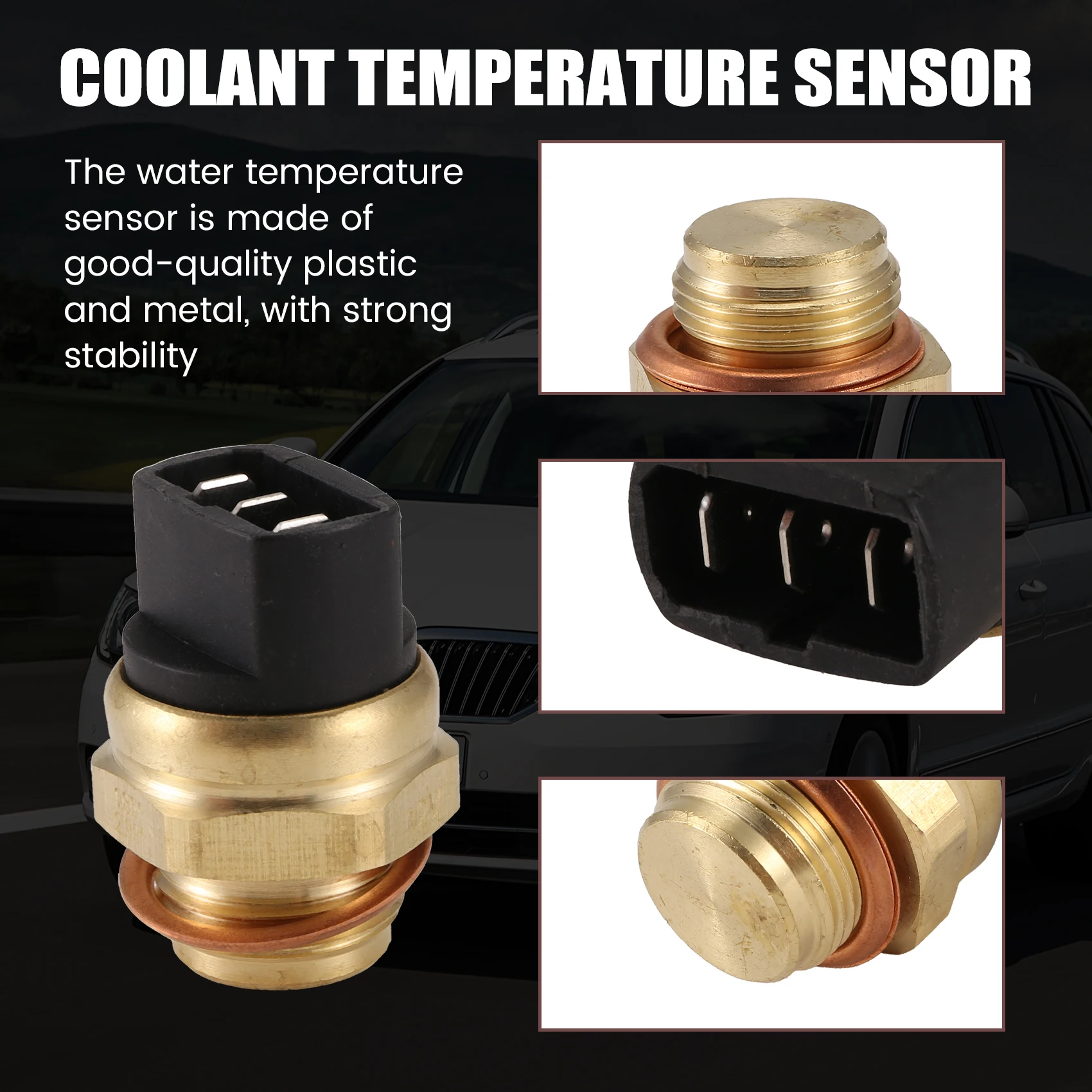 191959481C Radiator Fan Temperature Switch Sensor For VW Skoda Seat Toledo Golf New 191959481A 6U0959481A-A61E
191959481C Radiator Fan Temperature Switch Sensor For VW Skoda Seat Toledo Golf New 191959481A 6U0959481A-A61E