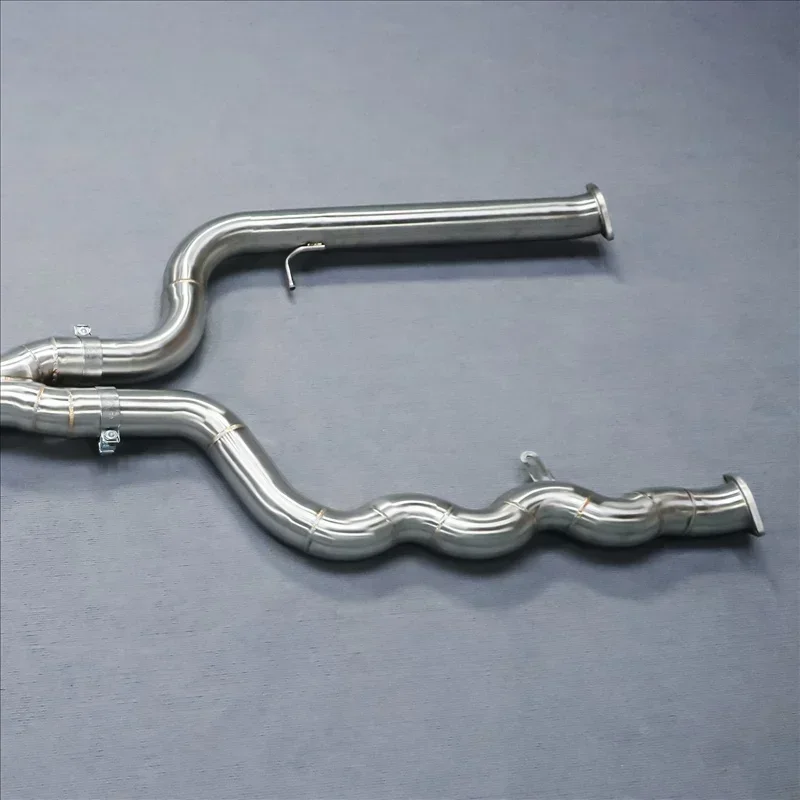 Custom Exhaust Equal Length Mid Pipe for BMW M3/M4 G82 G80 G82 Racing Sport Car Exhaust System Stainless Steel 3" Middle Pipe
Custom Exhaust Equal Length Mid Pipe for BMW M3/M4 G82 G80 G82 Racing Sport Car Exhaust System Stainless Steel 3" Middle Pipe