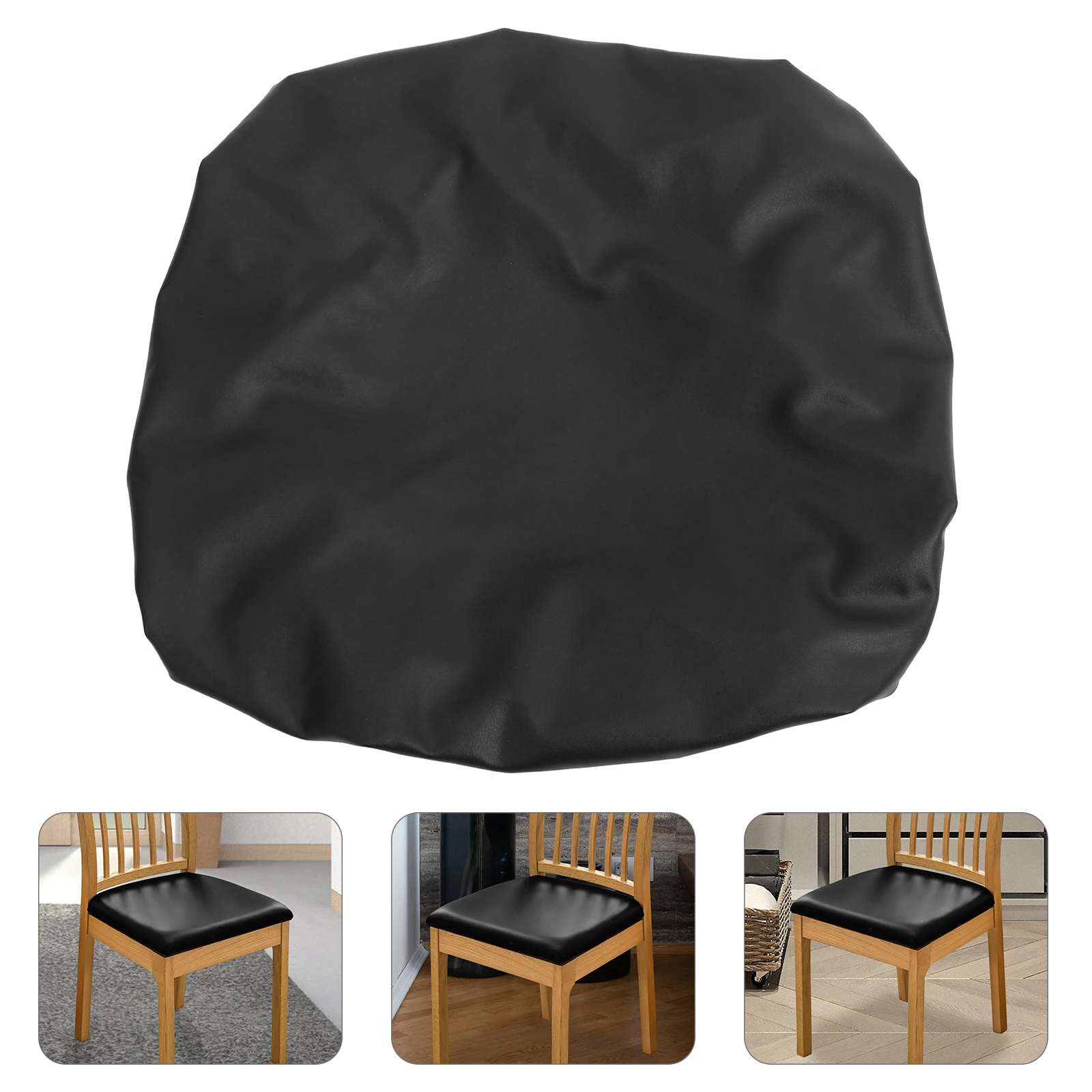 2 Pcs Chair Covers Waterproof Dining Room Protector Seat Protectors Round Slipcover Black Chairs Office
2 Pcs Chair Covers Waterproof Dining Room Protector Seat Protectors Round Slipcover Black Chairs Office