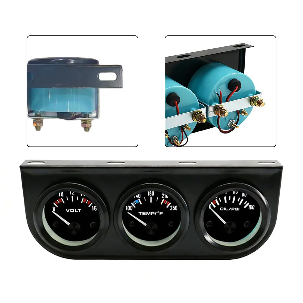 Комплект Essential Gauge 2-в-1, монитор данных транспортного средства, манометр масла, 0-100 фунтов на квадратный дюйм, датчик температуры воды 100-250 ℉
Комплект Essential Gauge 2-в-1, монитор данных транспортного средства, манометр масла, 0-100 фунтов на квадратный дюйм, датчик температуры воды 100-250 ℉