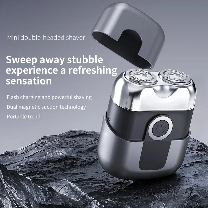 New Mini Electric Shaver, Compact And Fast Charging, Men's Car Shaver, Portable For Home Use, Gift For Father And Boyfr
New Mini Electric Shaver, Compact And Fast Charging, Men's Car Shaver, Portable For Home Use, Gift For Father And Boyfr