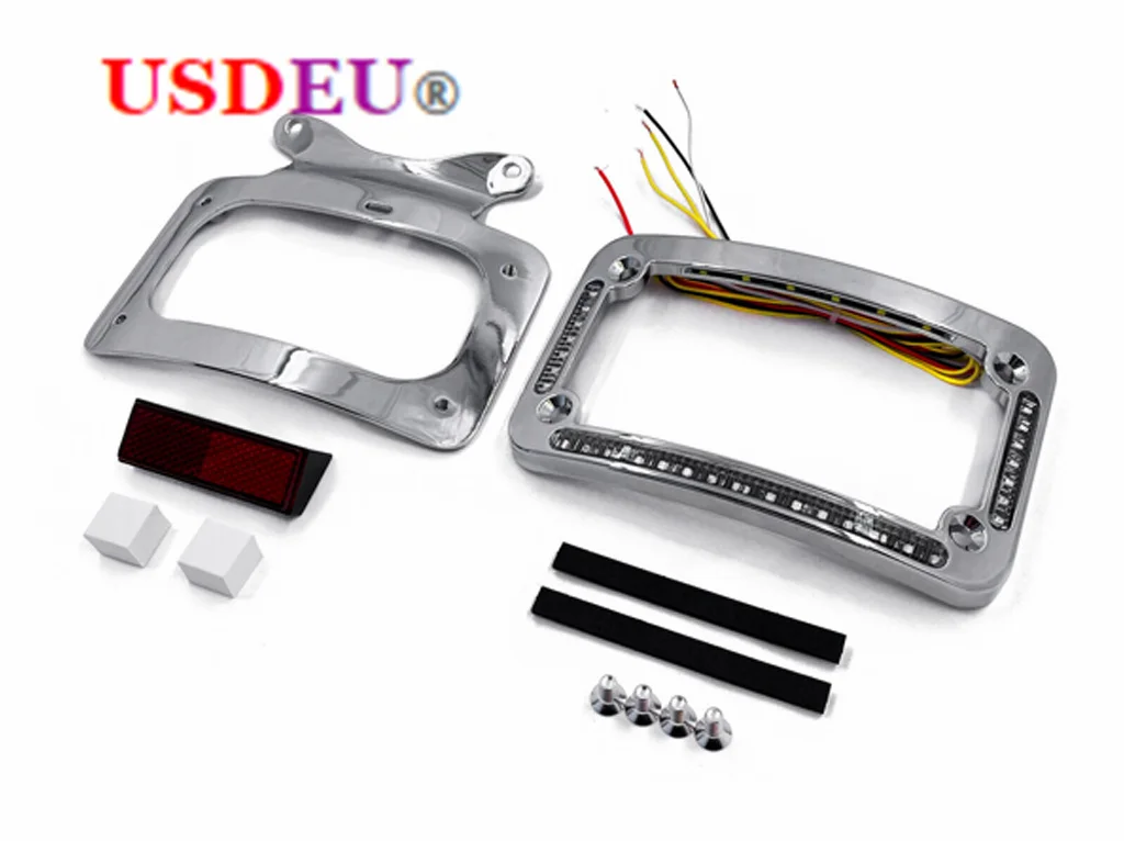 USDEU Motorcycle Plate Holders For 2010-2015 FLHX,FLHXS,FLHXSE,FLTRX and FLTRXS models
USDEU Motorcycle Plate Holders For 2010-2015 FLHX,FLHXS,FLHXSE,FLTRX and FLTRXS models