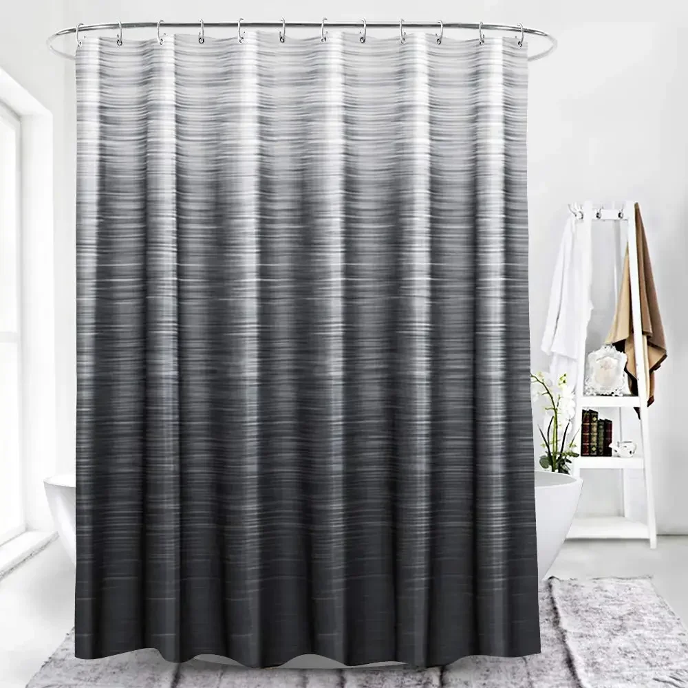 Shower Curtain Set with 12 Hooks Waterproof 70x70 Inch Ombre Design Fabric
Shower Curtain Set with 12 Hooks Waterproof 70x70 Inch Ombre Design Fabric