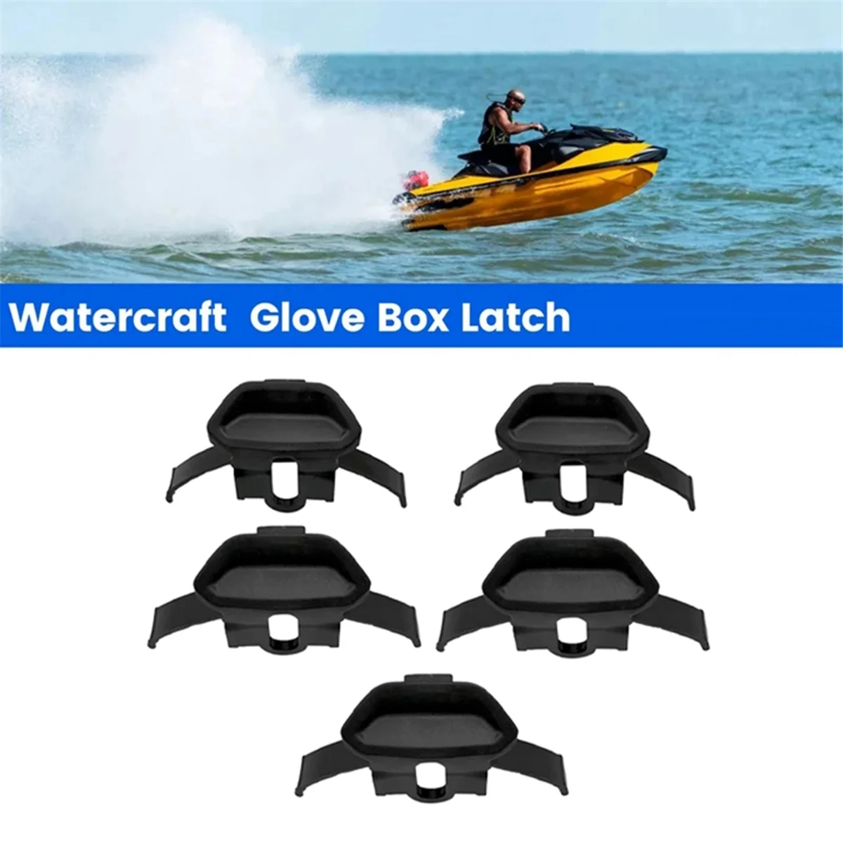 #22M Automotive Parts & Accessories,5Pcs Watercraft Glove Box Latch for Sea-Doo Explorer,Black
#22M Automotive Parts & Accessories,5Pcs Watercraft Glove Box Latch for Sea-Doo Explorer,Black