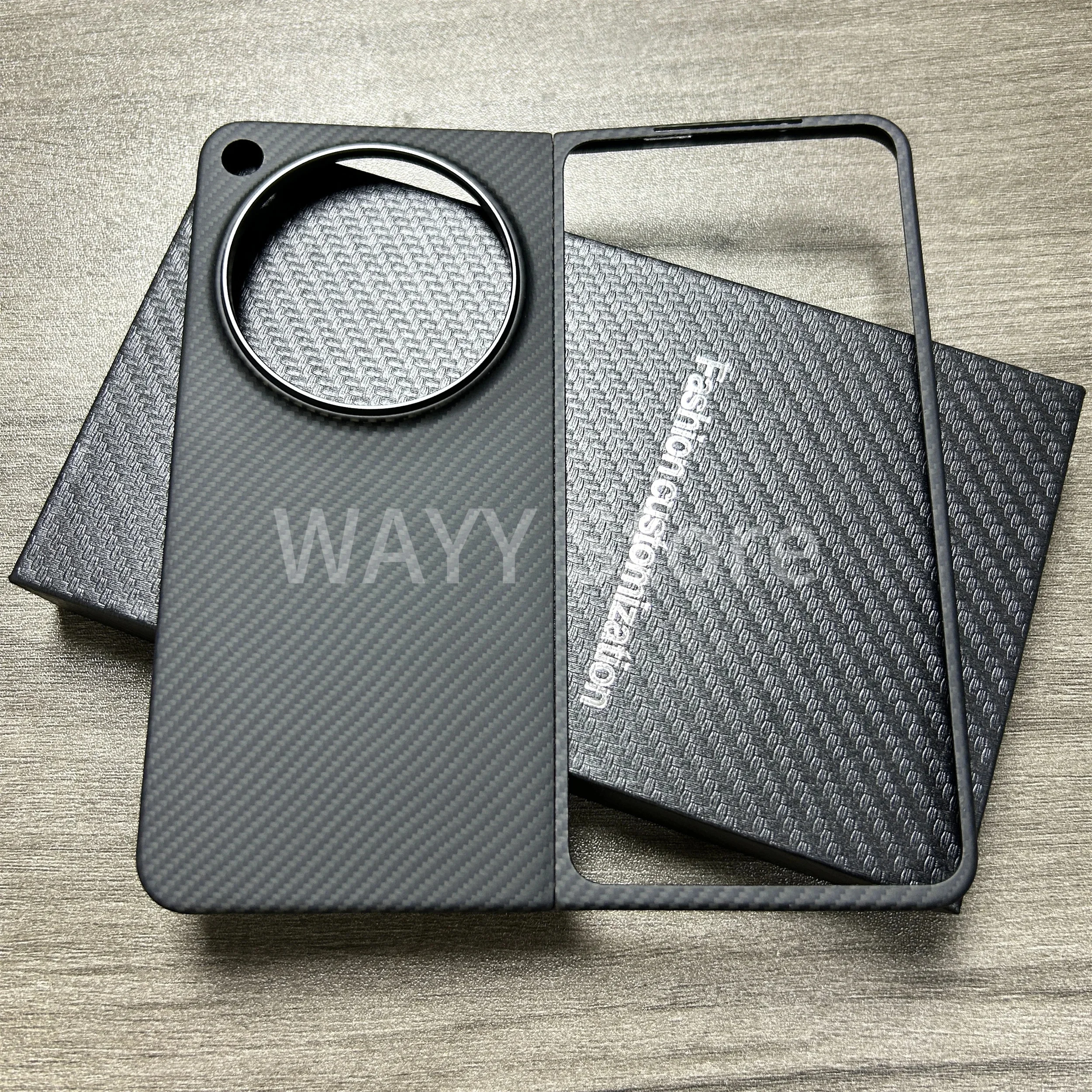 Real carbon magnetic case For OPPO Find N3 carbon fiber ultra-light ultra-thin Magsafe OnePlus Open mobile phone case
Real carbon magnetic case For OPPO Find N3 carbon fiber ultra-light ultra-thin Magsafe OnePlus Open mobile phone case