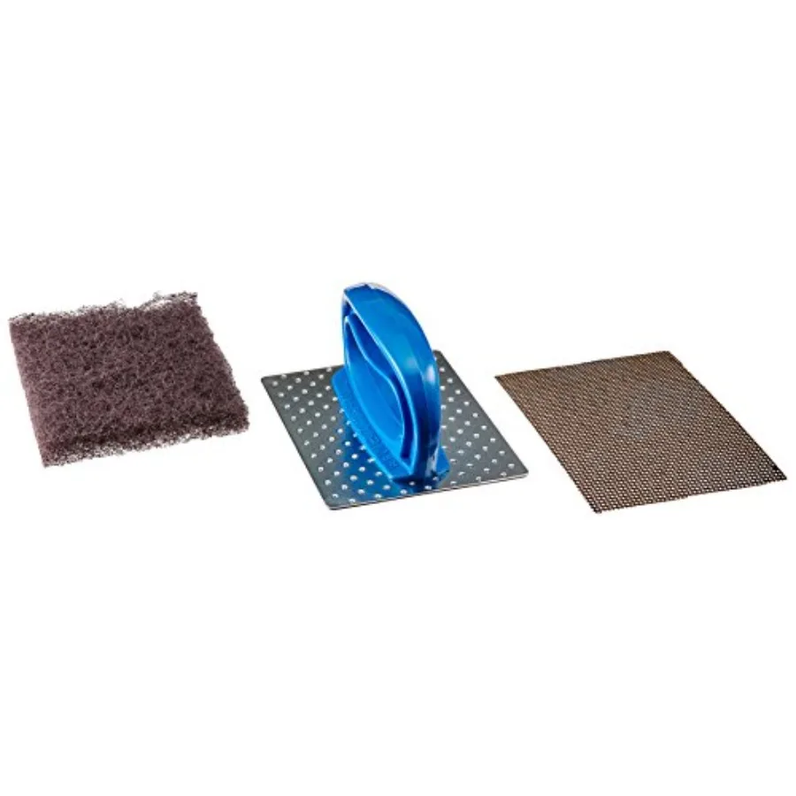 Scotch-Brite Profional Griddle Pad Holder Kit, 4 X 5.25, Blue/Steel, 1 Set
Scotch-Brite Profional Griddle Pad Holder Kit, 4 X 5.25, Blue/Steel, 1 Set