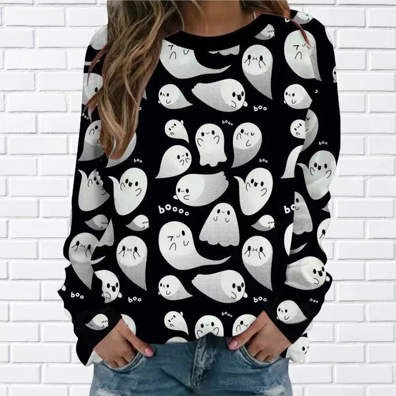 Autumn Halloween Ghost 3D Print Long Sleeve Women Hoodies Streetwear Female Hoodie Sweatshirt Pullover Oversized Woman Clothing
Autumn Halloween Ghost 3D Print Long Sleeve Women Hoodies Streetwear Female Hoodie Sweatshirt Pullover Oversized Woman Clothing