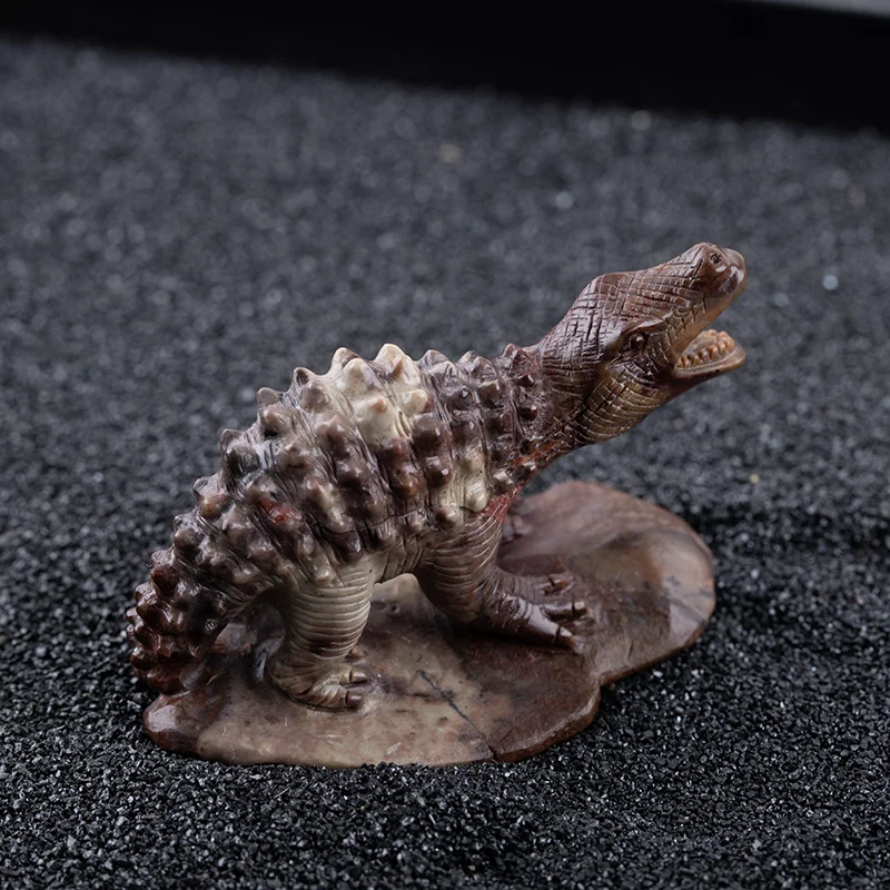 Unique Textured Natural Material Dinosaur Carving - Handcrafted T-Rex Statue Gif
Unique Textured Natural Material Dinosaur Carving - Handcrafted T-Rex Statue Gif