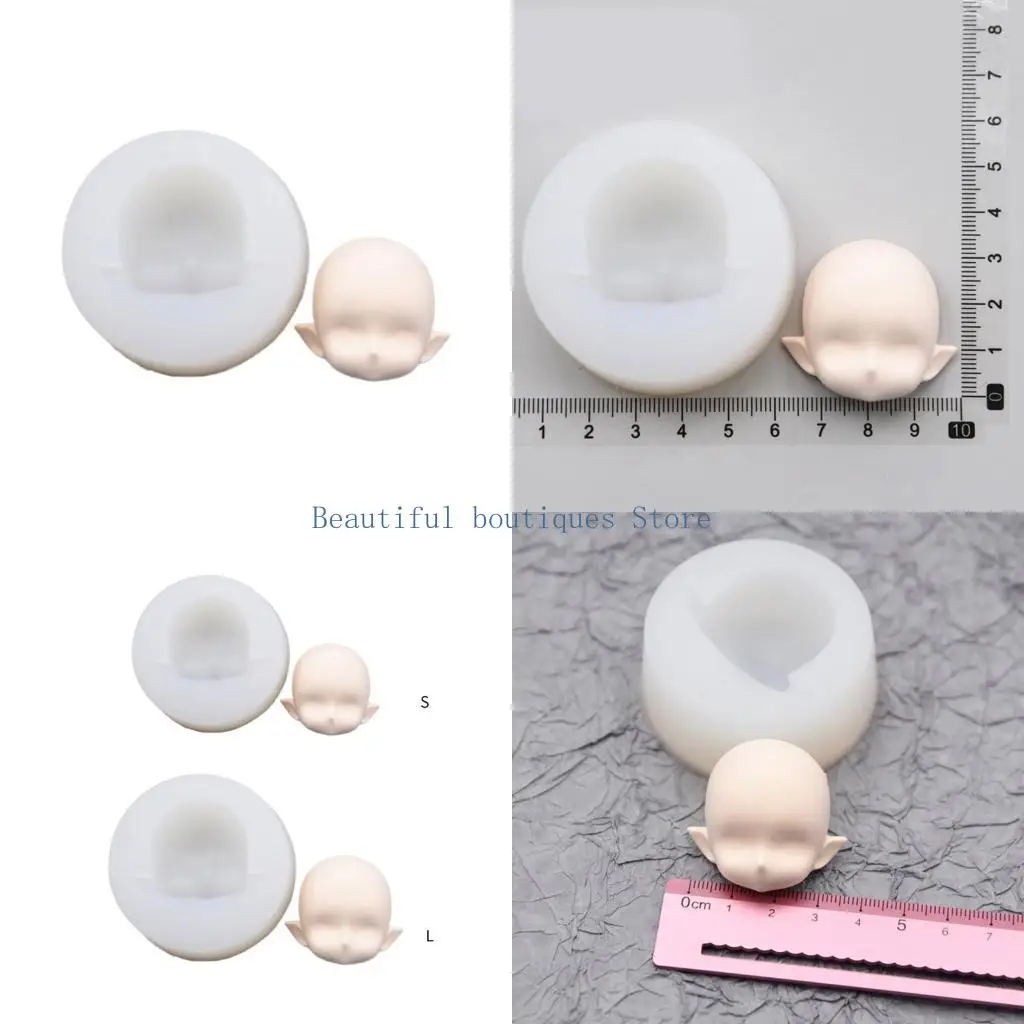 U4LF Ультра-легкая глина, мягкая керамическая помадка, силиконовая форма для лица, сделай сам, форма для лица куклы-эльфа
U4LF Ультра-легкая глина, мягкая керамическая помадка, силиконовая форма для лица, сделай сам, форма для лица куклы-эльфа