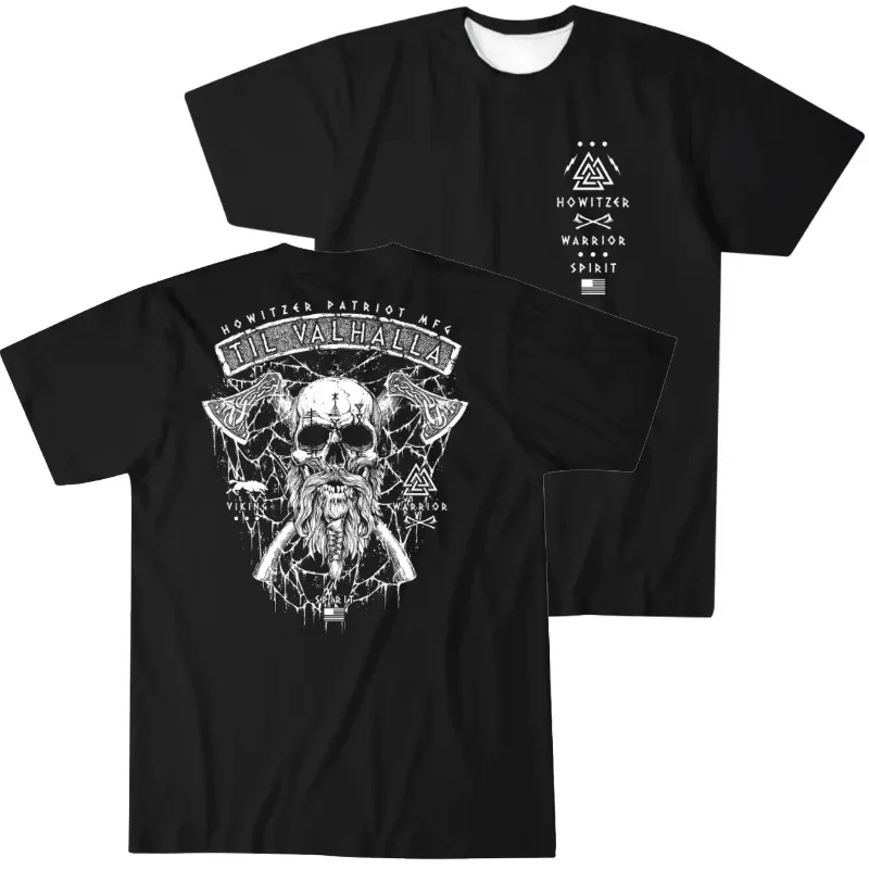 Valhalla Warrior Spirit Cross Skull Pattern 3D Printed O-Neck Short Sleeve Casual Breathable Quick Drying Comfortable T-shirt
Valhalla Warrior Spirit Cross Skull Pattern 3D Printed O-Neck Short Sleeve Casual Breathable Quick Drying Comfortable T-shirt