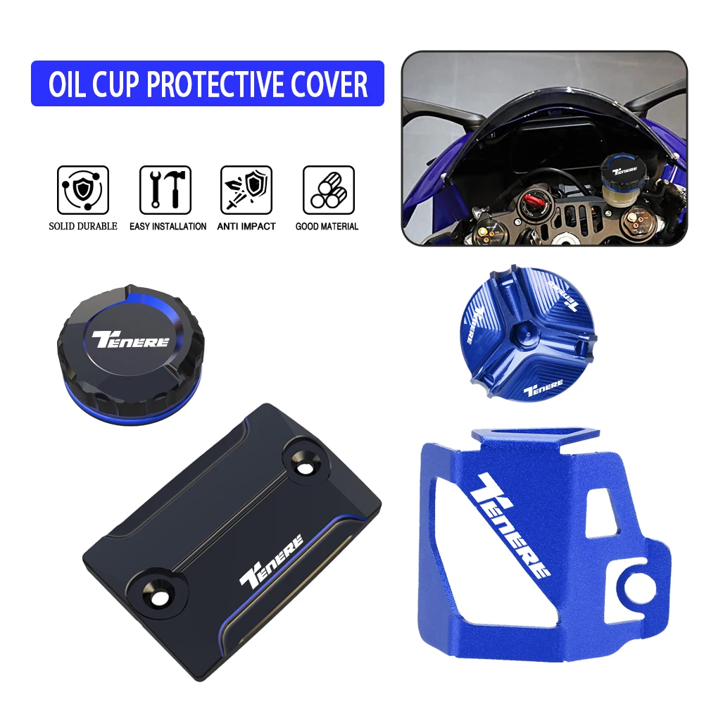 Motorcycle For Yamaha Tenere 700 2020 2021 2022 2023 2024 2025 Accessories Front Rear Brake Fluid Reservoir Cover Engine Oil Cap
Motorcycle For Yamaha Tenere 700 2020 2021 2022 2023 2024 2025 Accessories Front Rear Brake Fluid Reservoir Cover Engine Oil Cap