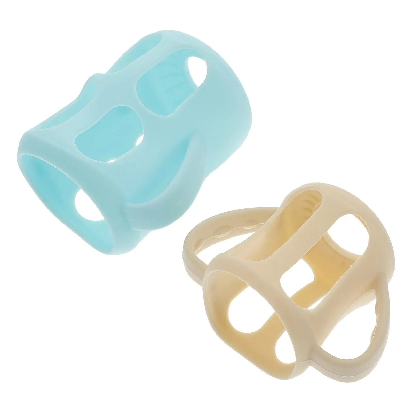 2 Pcs Anti-fall Baby Bottle Cover Silicone Protective Sleeve Milk Bottle Ornament Nursing Cover Lightweight Ductile Materials
2 Pcs Anti-fall Baby Bottle Cover Silicone Protective Sleeve Milk Bottle Ornament Nursing Cover Lightweight Ductile Materials