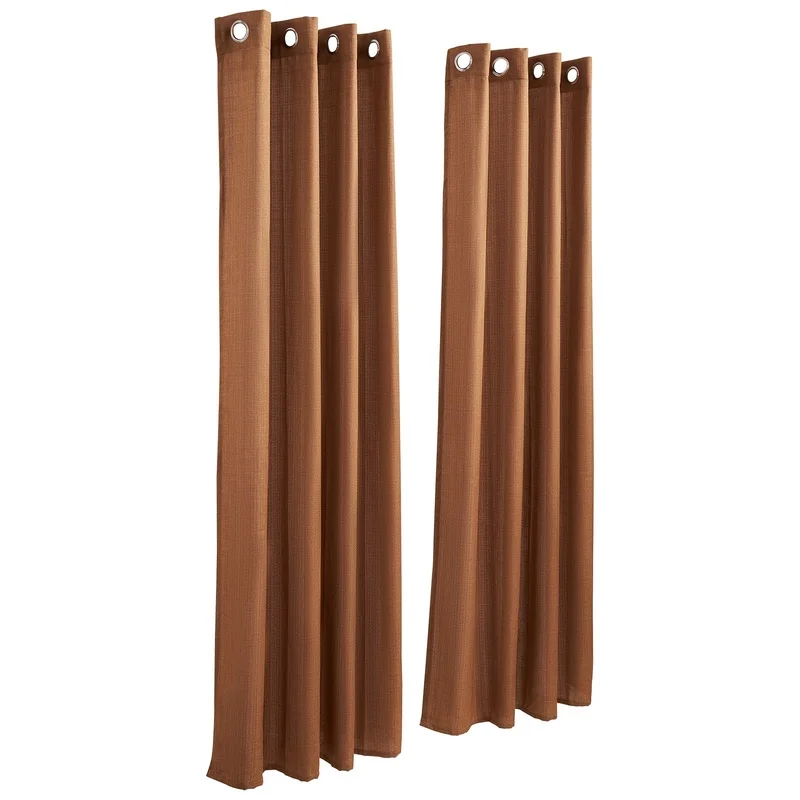 Natural Linen Curtains 52x84 Inch 2-Piece Grommet Top Light Filtering Panels
Natural Linen Curtains 52x84 Inch 2-Piece Grommet Top Light Filtering Panels