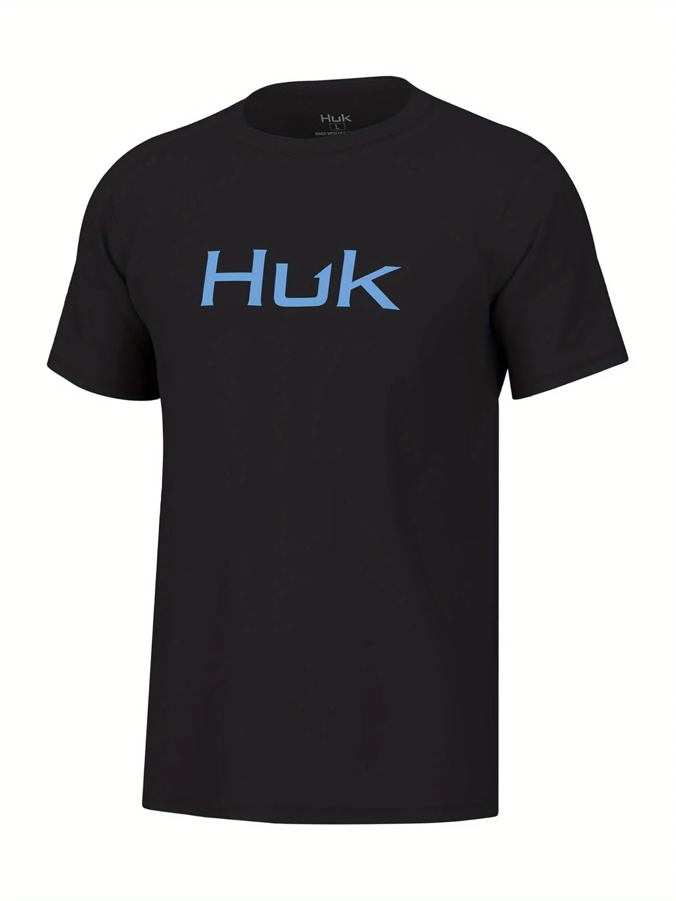 Huk Men'S High Performance Fishing T-shirt-100% Cotton, Quick Drying, Short Sleeve, round Neck, Black, Blue Logo-Smooth
Huk Men'S High Performance Fishing T-shirt-100% Cotton, Quick Drying, Short Sleeve, round Neck, Black, Blue Logo-Smooth