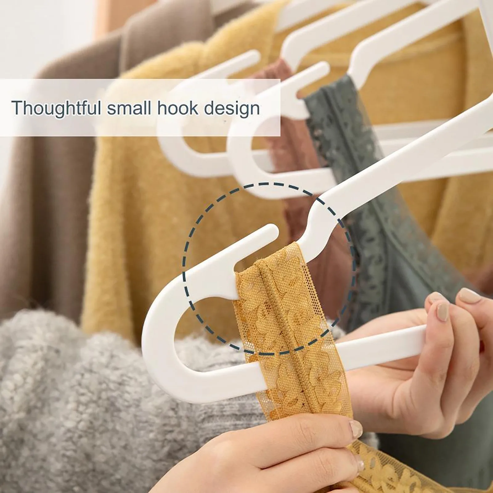 Hangers 10 Pack Plastic Hangers Wide Shoulder Slots Space Saving Hangers Clothes Rack Foldable Clothesline For Apartment
Hangers 10 Pack Plastic Hangers Wide Shoulder Slots Space Saving Hangers Clothes Rack Foldable Clothesline For Apartment