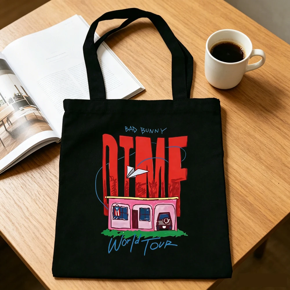Bad Bunny tote bag canvas shopping shoulder shopper personnalisable woman
Bad Bunny tote bag canvas shopping shoulder shopper personnalisable woman