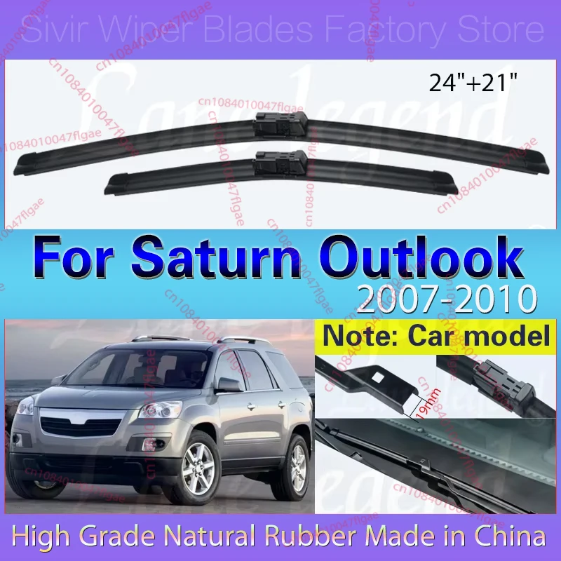 For Saturn Outlook 2007 2008 2009 2010 Car Wiper Blades Windshield Windscreen Front Window Car Accessories High Quality 24"+21"
For Saturn Outlook 2007 2008 2009 2010 Car Wiper Blades Windshield Windscreen Front Window Car Accessories High Quality 24"+21"