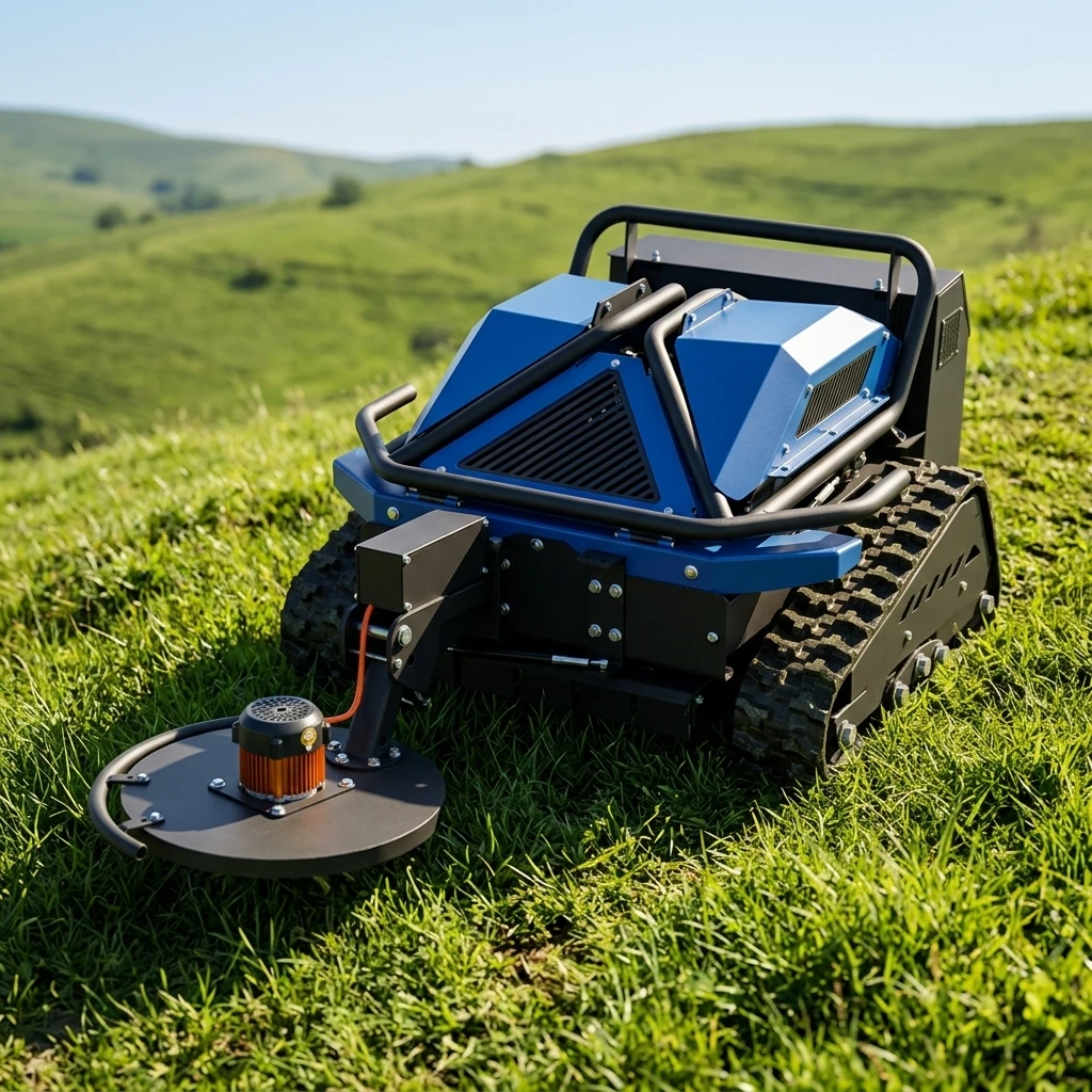 Wide Application Tracked RC Lawn Mower Wireless Remote Grass Trimmer Orchard Green Belt Mower Free Shipping
Wide Application Tracked RC Lawn Mower Wireless Remote Grass Trimmer Orchard Green Belt Mower Free Shipping