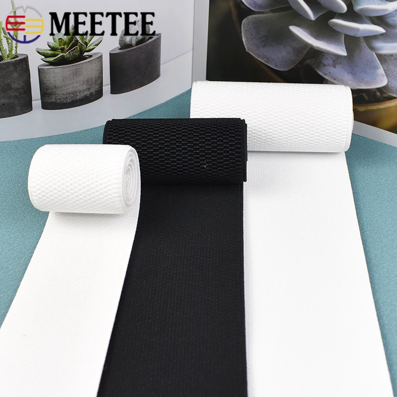2/5Meters 25-100mm Elastic Band for Pants Waist Luggage Polyester Rubber Bands Skirt Stretch Tape DIY Garment Sewing Accessories
2/5Meters 25-100mm Elastic Band for Pants Waist Luggage Polyester Rubber Bands Skirt Stretch Tape DIY Garment Sewing Accessories
