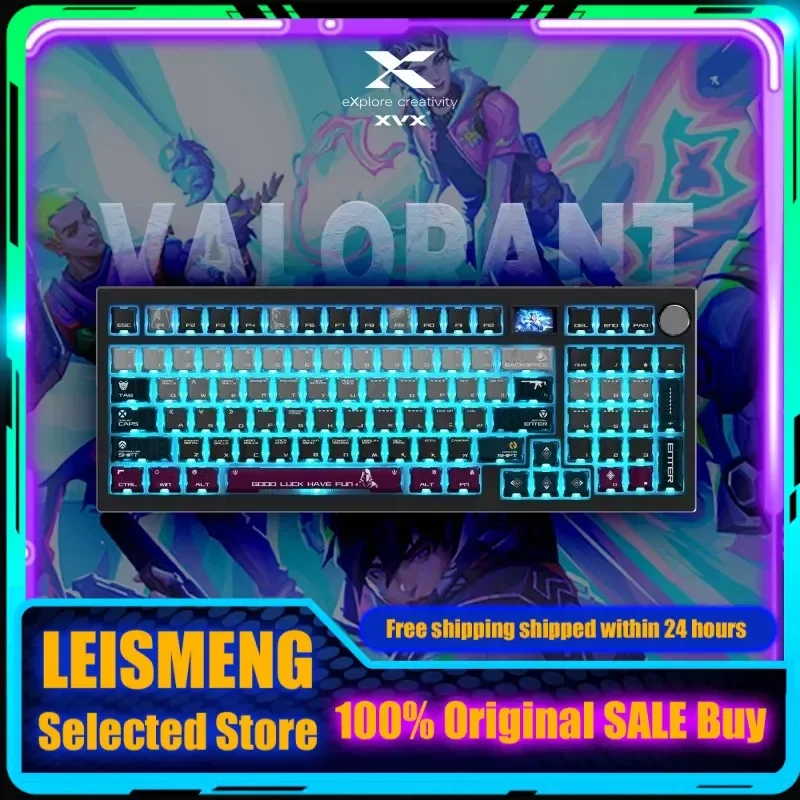 NEW Valorant Theme Keycap 125 Keys Mechanical Keyboard OEM PBT+PC Custom Keycap Positive Engraving Characters Translucent Fog 
NEW Valorant Theme Keycap 125 Keys Mechanical Keyboard OEM PBT+PC Custom Keycap Positive Engraving Characters Translucent Fog