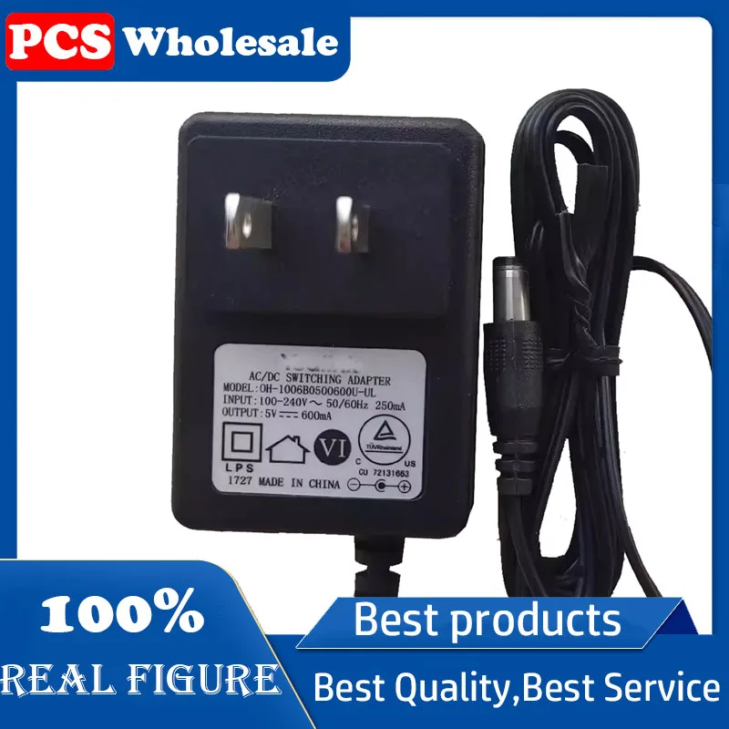 Оригинальный OH-1006B0500600U-UL адаптер питания 5V600mA 5v0.6a Кабель зарядного устройства
Оригинальный OH-1006B0500600U-UL адаптер питания 5V600mA 5v0.6a Кабель зарядного устройства