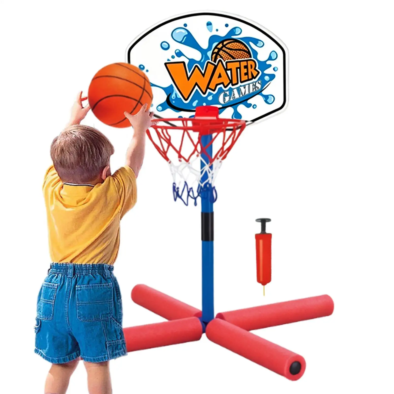 Kids Basketball Hoop Fun Interactive Floating Entertainment Toy Basketball Hoop Pool Games For Parents Children Kids Family Yard
Kids Basketball Hoop Fun Interactive Floating Entertainment Toy Basketball Hoop Pool Games For Parents Children Kids Family Yard